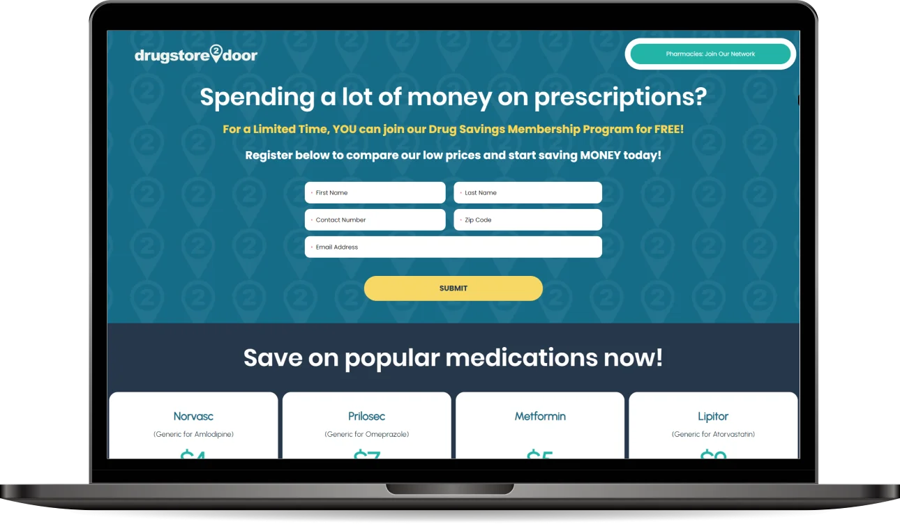 Drug Store 2 Door: Online Pharmacy Marketplace Application